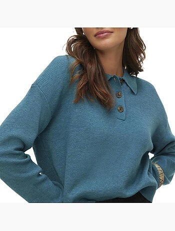 Vero moda exciting blauwe dames trui