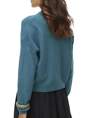 Vero moda exciting blauwe dames trui