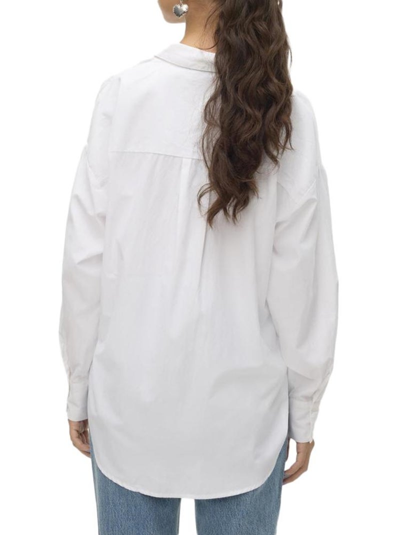 Vero Moda Fanni Witte Damesblouse Wit - Kiabi