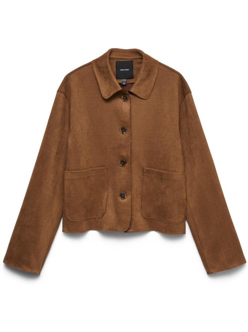 Vero moda felia bruin damesvest - Kiabi Vero moda felia bruin damesvest - Kiabi