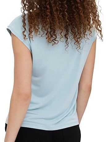 Vero moda filli turquoise t-shirt voor dames