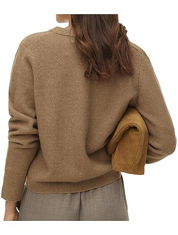 Vero moda fiona bruin dames gilet