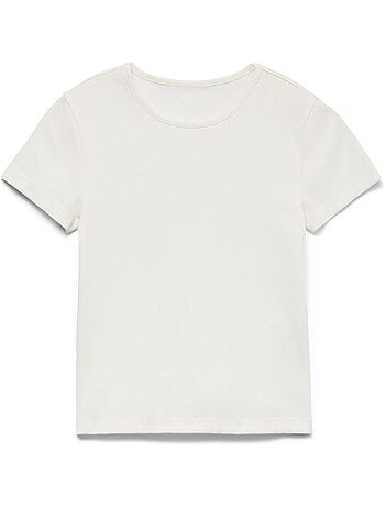 Vero moda folia wit dames t-shirt