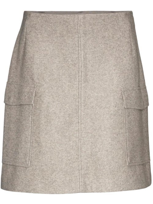 Vero Moda Fortuneemmy Beige Rok voor Dames - Kiabi Vero Moda Fortuneemmy Beige Rok voor Dames - Kiabi