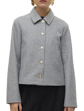 Vero moda fortunesofia beige damesvest