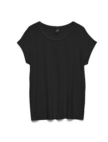 Vero moda fosia zwart t-shirt voor dames