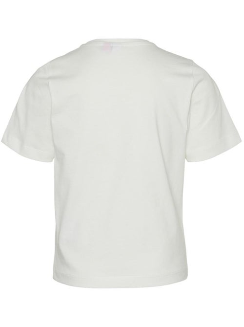 Vero Moda Frey Wit T-shirt voor Meisjes - Kiabi Vero Moda Frey Wit T-shirt voor Meisjes - Kiabi