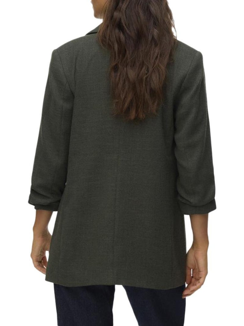 Vero Moda Frida Kaki Blazer voor Dames - Regular Fit Zwart - Kiabi