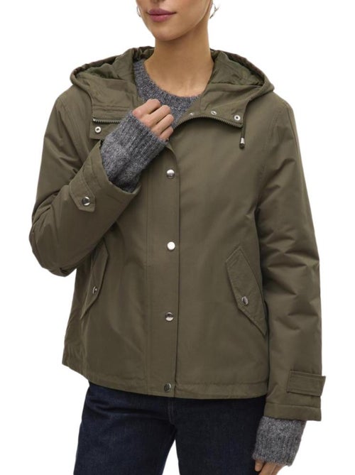 Vero Moda Gail Kakikleurige Damesjas - Kiabi Vero Moda Gail Kakikleurige Damesjas - Kiabi