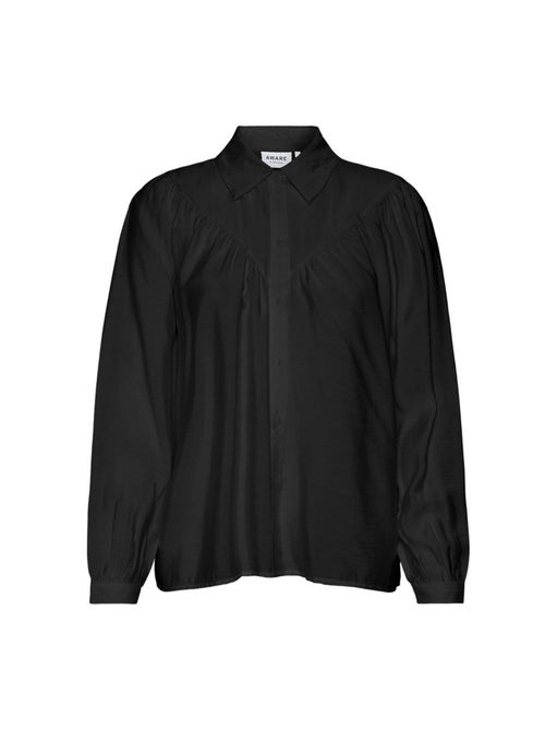 Vero Moda Galilea Zwarte Damesblouse - Kiabi Vero Moda Galilea Zwarte Damesblouse - Kiabi