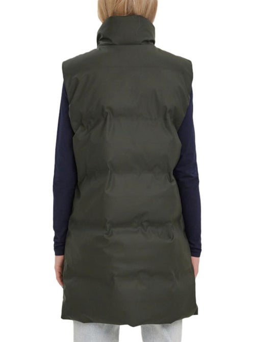Vero Moda Gecoate Kaki Bodywarmer voor Dames - Kiabi Vero Moda Gecoate Kaki Bodywarmer voor Dames - Kiabi