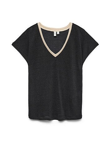 Vero moda gita beige t-shirt voor dames
