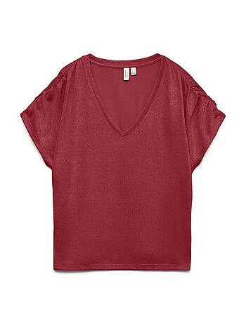 Vero moda golda beige t-shirt voor dames