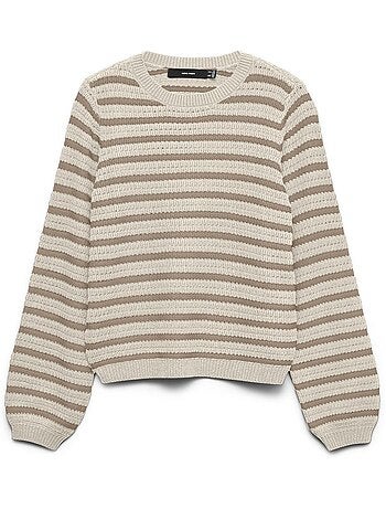 Vero moda gorgeous beige dames trui