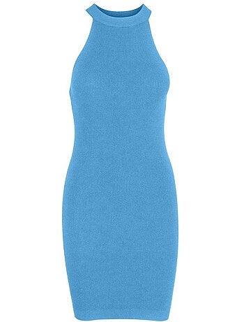 Vero moda gouden blauwe jurk voor dames