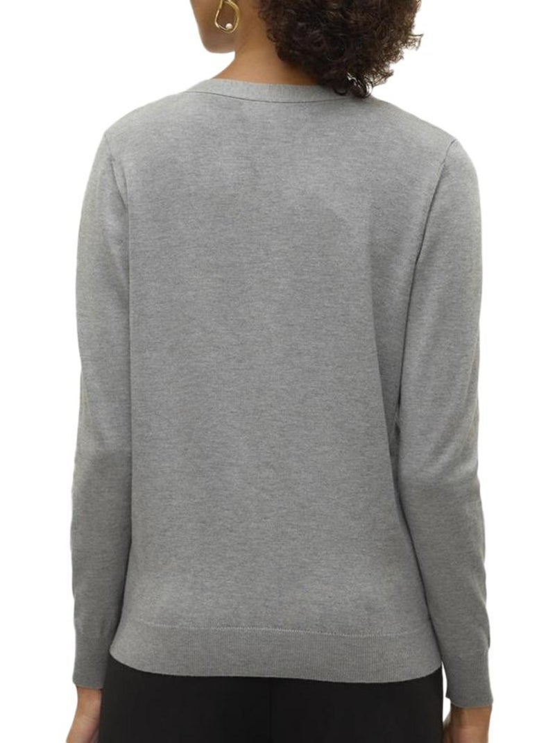 Vero Moda Grijs Damesvest Zilvergrijs - Kiabi