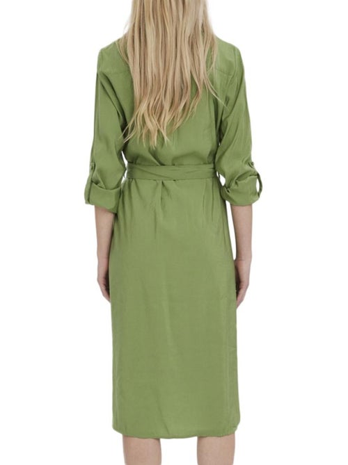 Vero Moda Groene Jurk Dames 10278794 - Kiabi Vero Moda Groene Jurk Dames 10278794 - Kiabi