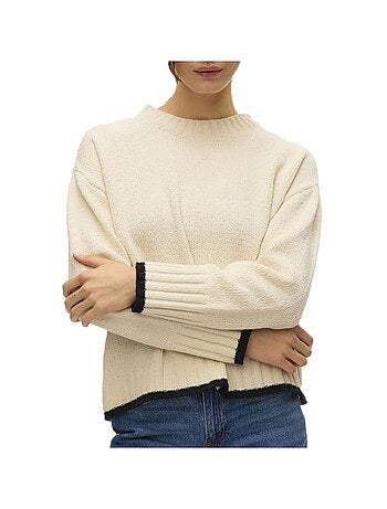 Vero moda hadow blauwe dames trui
