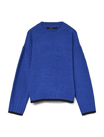 Vero moda hadow blauwe dames trui