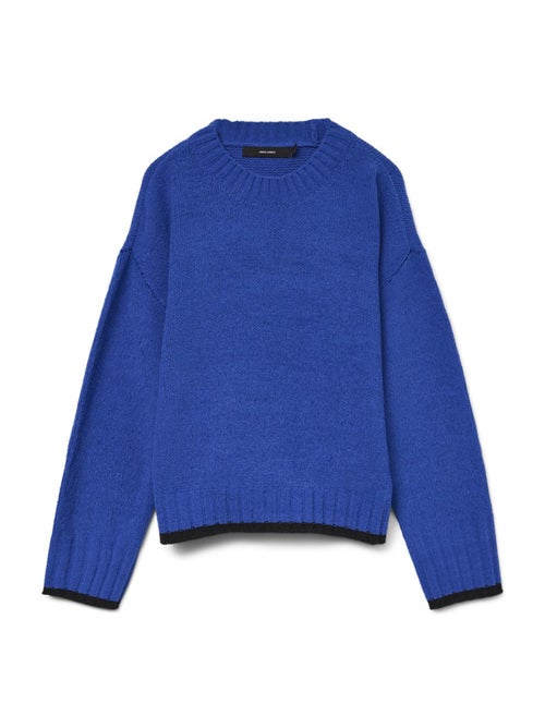 Vero Moda Hadow Blauwe Dames Trui - Kiabi Vero Moda Hadow Blauwe Dames Trui - Kiabi