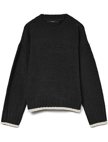 Vero moda hadow blauwe dames trui
