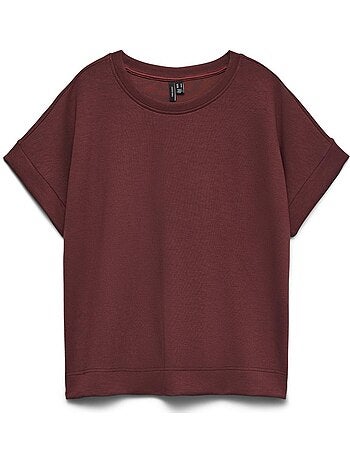 Vero moda hali rood t-shirt voor dames