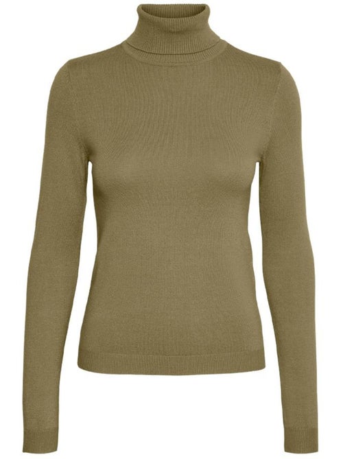 Vero Moda Happiness 95 Dames Trui Kaki - Kiabi Vero Moda Happiness 95 Dames Trui Kaki - Kiabi
