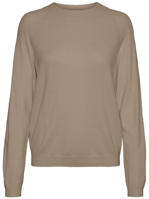 Vero Moda Happiness Camel Trui voor Dames - Kiabi Vero Moda Happiness Camel Trui voor Dames - Kiabi