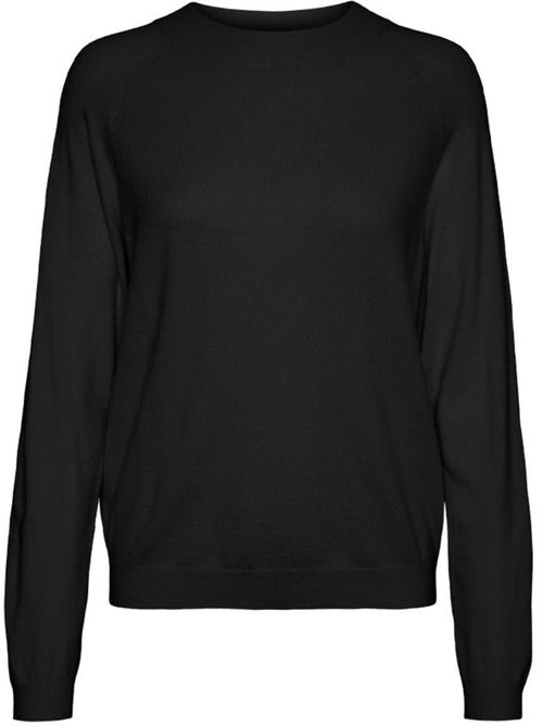 Vero Moda Happiness Dames Trui Beige/Zwart - Kiabi Vero Moda Happiness Dames Trui Beige/Zwart - Kiabi