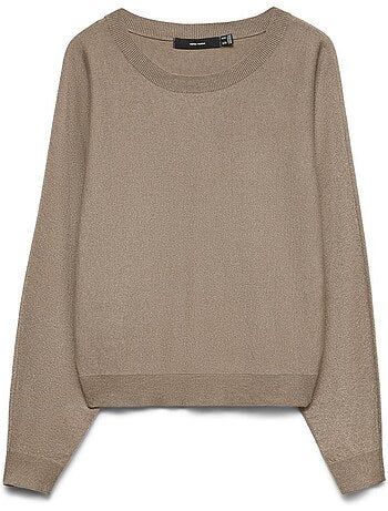 Vero moda happyglitter batwing trui zwart dames