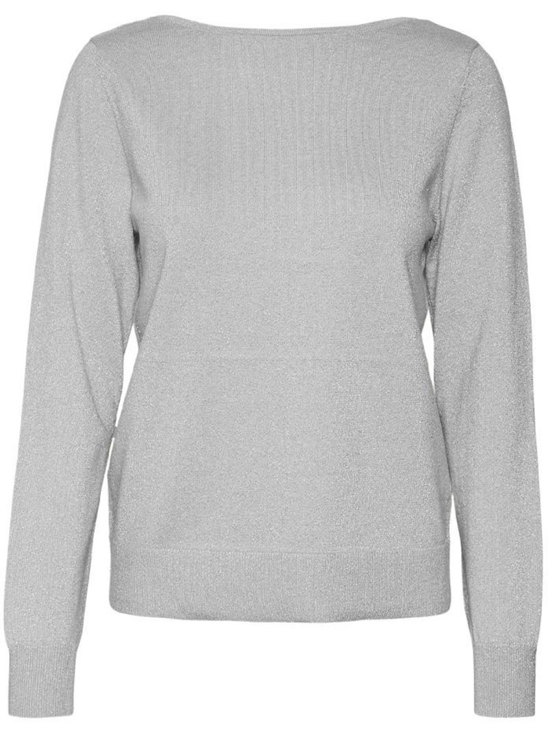 Vero Moda Happyglitter Lichtgrijze Damestrui Zilvergrijs - Kiabi