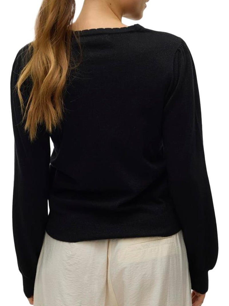 Vero Moda Happyshine 10 Zwarte Trui voor Dames Zwart - Kiabi