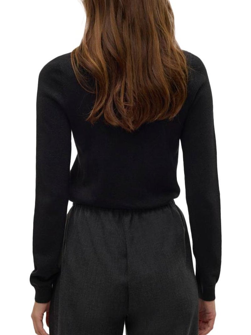 Vero Moda Happyshine Zwarte Trui voor Dames Zwart - Kiabi