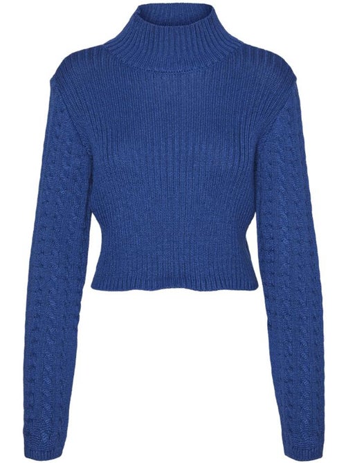 Vero Moda Helly Blauwe Dames Trui - Kiabi Vero Moda Helly Blauwe Dames Trui - Kiabi
