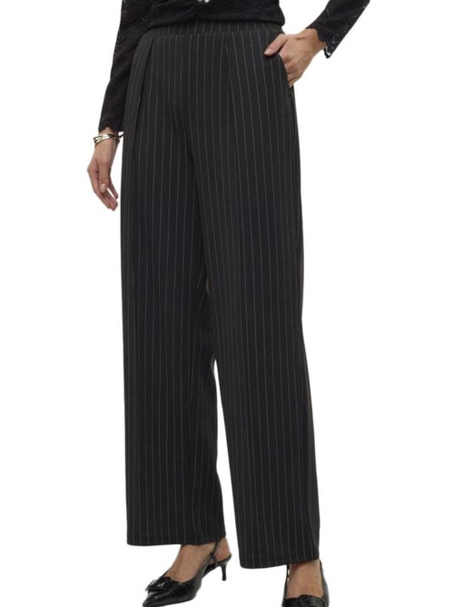 Vero Moda Henna Zwarte Dames Pantalon - Kiabi Vero Moda Henna Zwarte Dames Pantalon - Kiabi