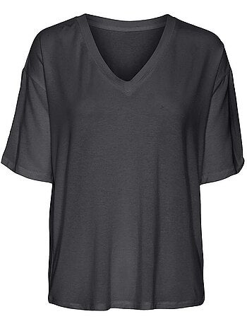 Vero moda hira grijs t-shirt voor dames
