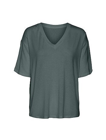 Vero moda hira grijs t-shirt voor dames