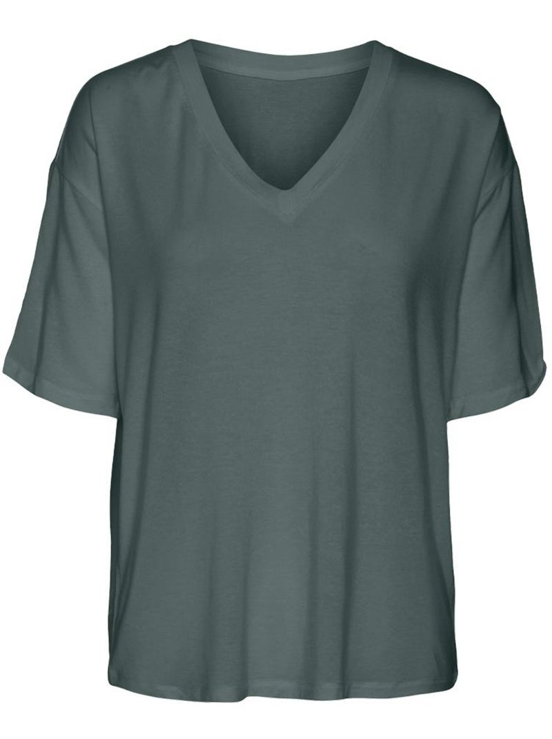 Vero Moda Hira Groen T-shirt voor Dames Groen - Kiabi