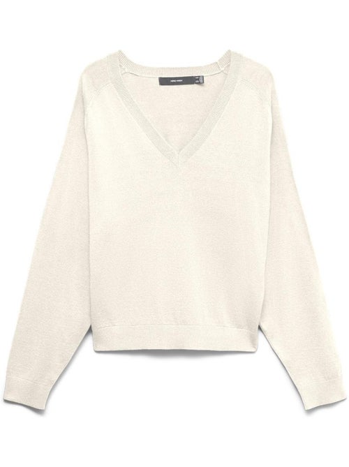 Vero moda holly karis beige dames trui - Kiabi