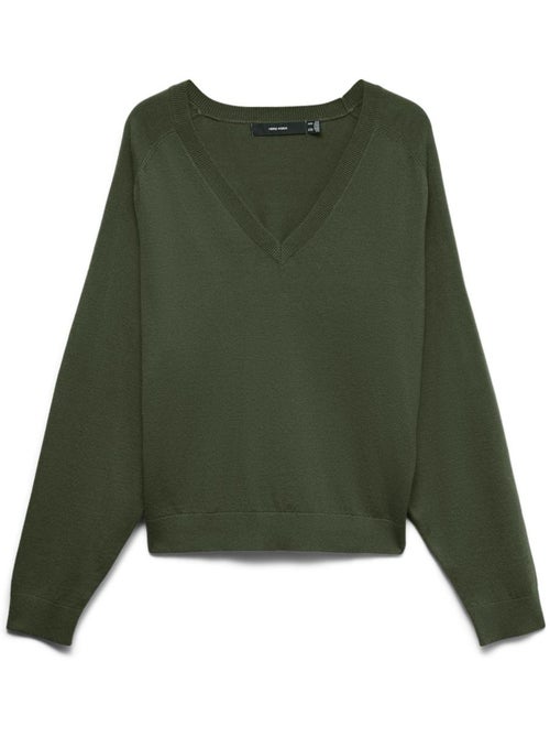 Vero moda holly karis groene trui voor dames - Kiabi