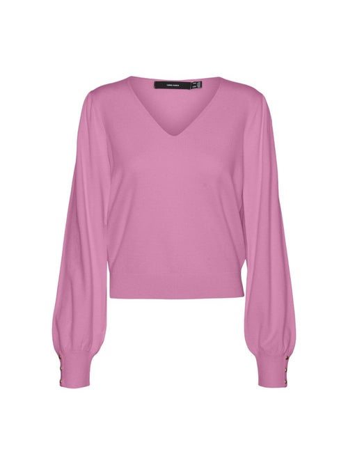Vero Moda Holly Karis Roze Dames Trui - Kiabi Vero Moda Holly Karis Roze Dames Trui - Kiabi
