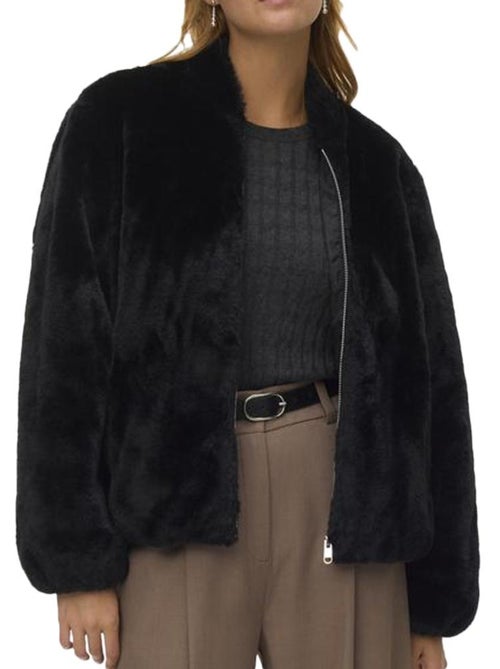 Vero Moda Jaliga Zwart Damesvest - Kiabi Vero Moda Jaliga Zwart Damesvest - Kiabi