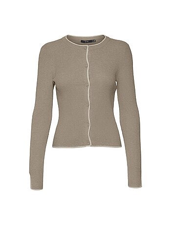 Vero moda joan beige damesgilet
