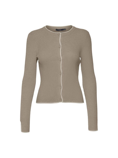 Vero Moda Joan Beige Damesgilet - Kiabi Vero Moda Joan Beige Damesgilet - Kiabi