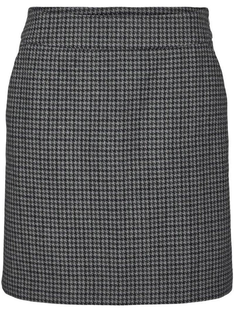 Vero Moda Julie Pied-de-Poule Rok Grijs Dames Zilvergrijs - Kiabi