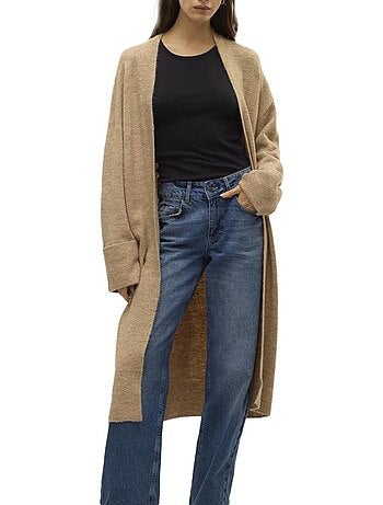 Vero moda jupiter lichtbruin damesgilet