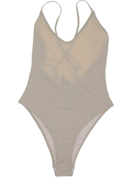 Vero Moda Karen Beige Dames Zwempak - Kiabi Vero Moda Karen Beige Dames Zwempak - Kiabi