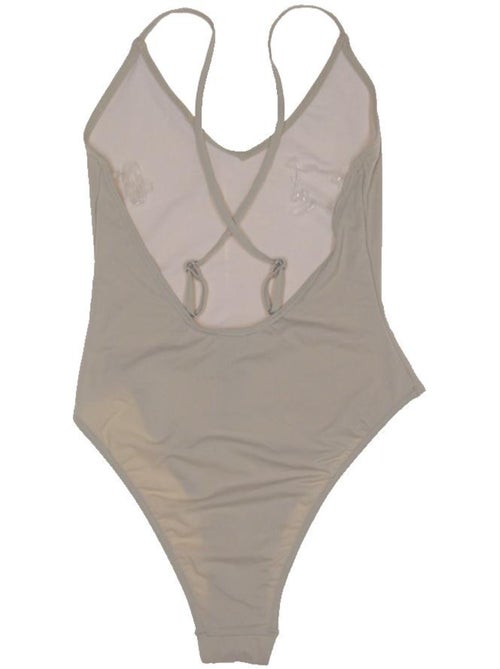 Vero Moda Karen Beige Dames Zwempak - Kiabi Vero Moda Karen Beige Dames Zwempak - Kiabi