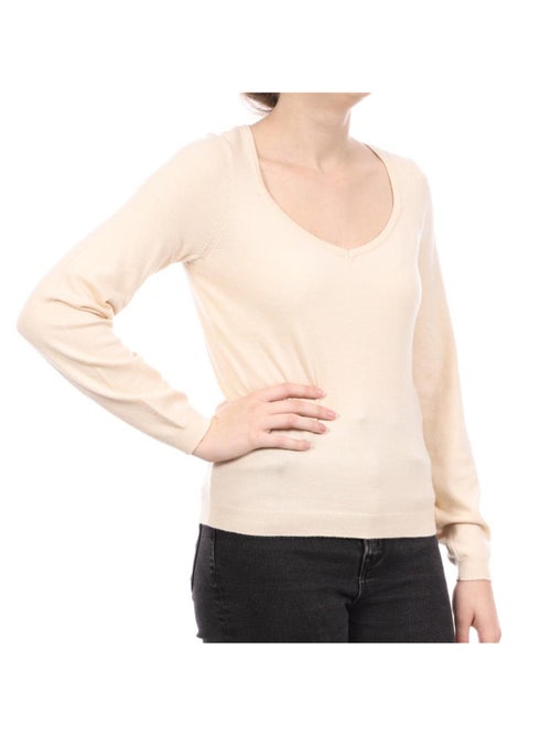 Vero Moda Karma Beige Dames Trui - Kiabi Vero Moda Karma Beige Dames Trui - Kiabi