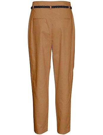 Vero moda katie camel damespantalon